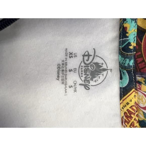 Disneyland Resort Blue Spirit Jersey Sweater Zip Up Hoodie Size XS Embroidery - Picture 14 of 16